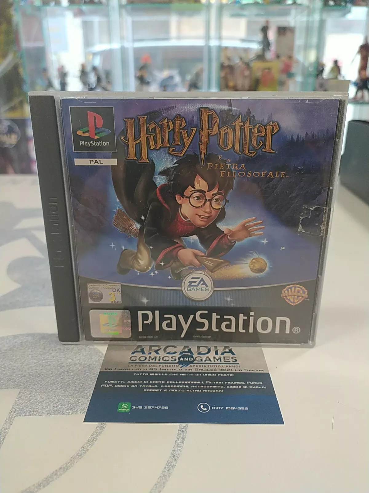 Harry Potter e La Pietra Filosofale PlayStation 1 PS1 Completo Buone Condizioni.
